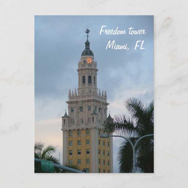 Freedom Tower Postkarte (Vorderseite)