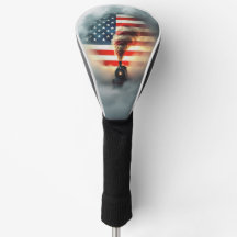 Freedom Train Golf Club Driver Cover