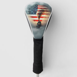 Freedom Train Golf Club Driver Cover Headcover