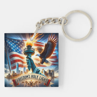 Freedom's Heiliger Schlüsselanhänger - Ehre und St