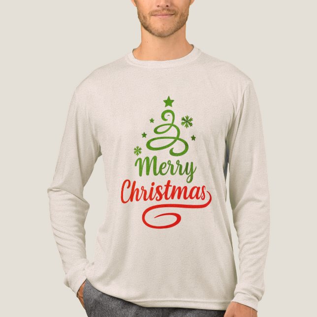 Freefit Merry Christmas Long Sleeve Tee 🎅 | Bella (Vorderseite)