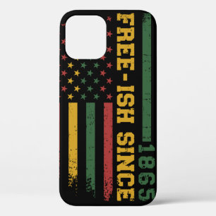 Freeish seit 1865 amerikanische Flagge afrikanisch Case-Mate iPhone Hülle