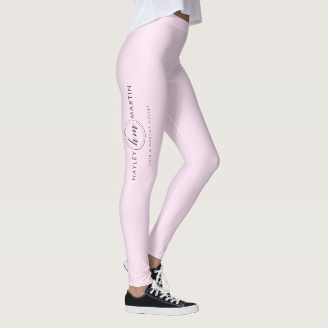 Freelance Makeup / Beauty Salon Benutzerdefinierte Leggings (Rechts)