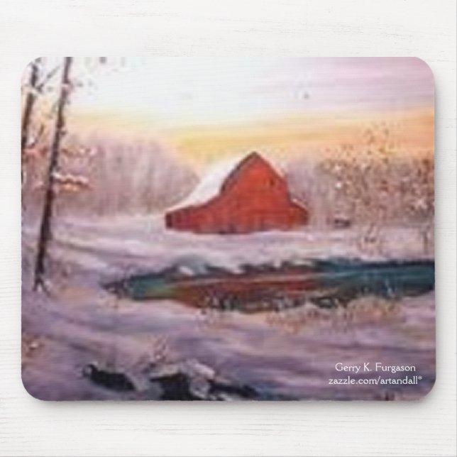 "FREEMAN SEE SNOW" MOUSEPAD (Vorne)