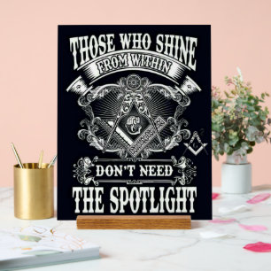 Freemason Acrylschild