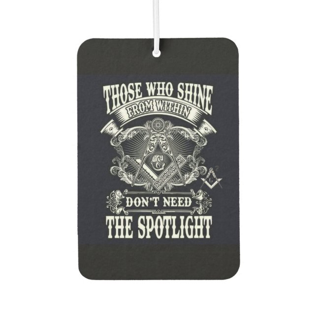 Freemason Autolufterfrischer (Vorderseite)