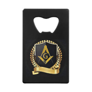 Freemason Geldbeutel Flaschenöffner