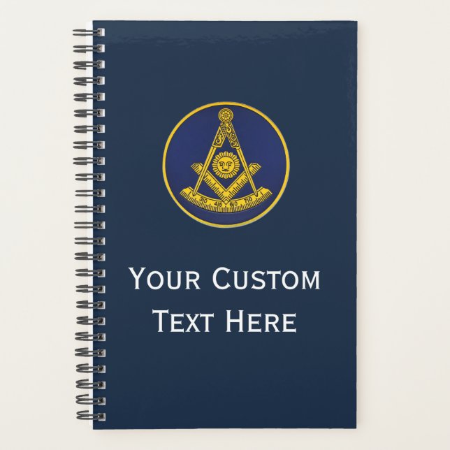 Freemason Masonic Geschenke Vergangenheit Master N Planer (Vorderseite)