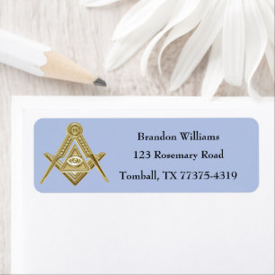 Freemason Masonic Square und Compass