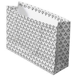Freemason Masonic Square und Compass Freimaurerei Große Geschenktüte
