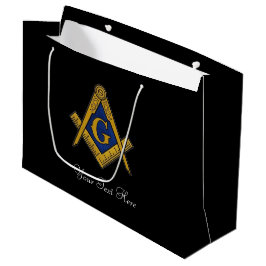 Freemason Masonic Square und Compass Freimaurerei Große Geschenktüte