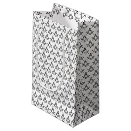 Freemason Masonic Square und Compass Freimaurerei Kleine Geschenktüte