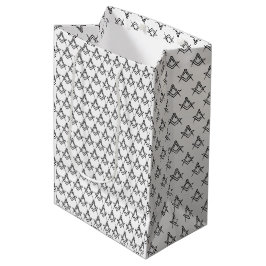 Freemason Masonic Square und Compass Freimaurerei Mittlere Geschenktüte