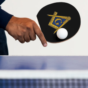 Freemason Party GRILLEN Masonic Freimaurerei Tischtennis Schläger