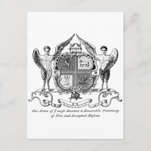 Freemason Postkarte