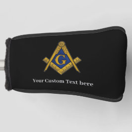 Freemason Square und Compass Masonic Gift Golfer Golf Headcover