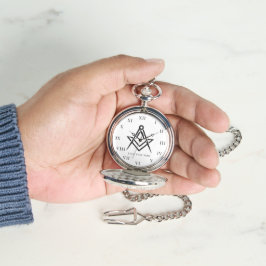 Freemason Square und Compass Wohltätigkeit Masonic Armbanduhr