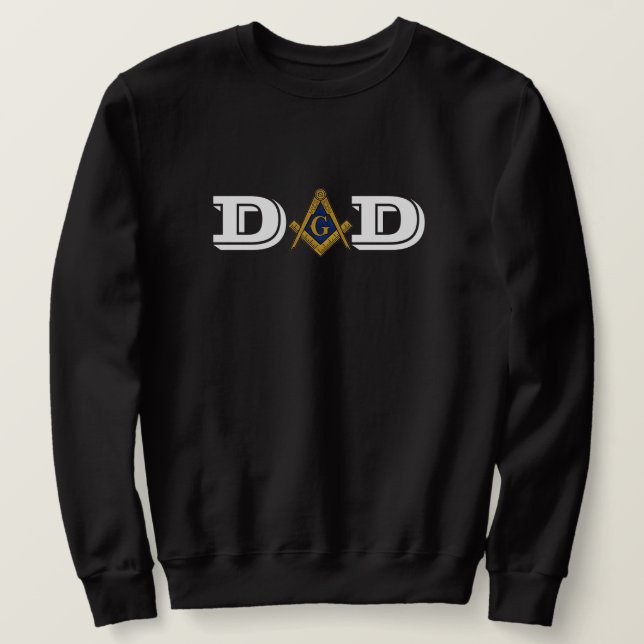 Freemason Square und Compass Wohltätigkeit Masonic Sweatshirt (Design vorne)