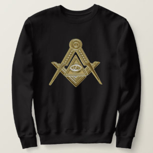 Freemason Square und Compass Wohltätigkeit Masonic Sweatshirt