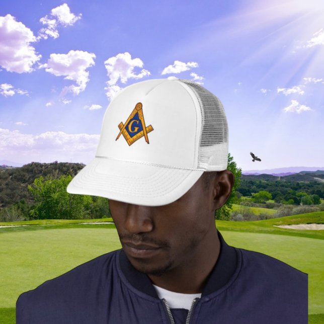 Freemason Wohltätigkeit Masonic Mason Lodge Truckerkappe (Von Creator hochgeladen)