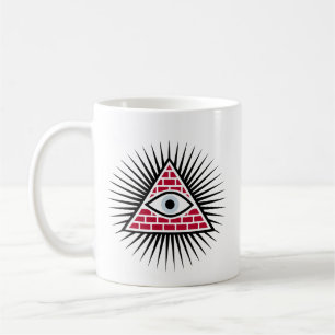Freemasonauge Kaffeetasse