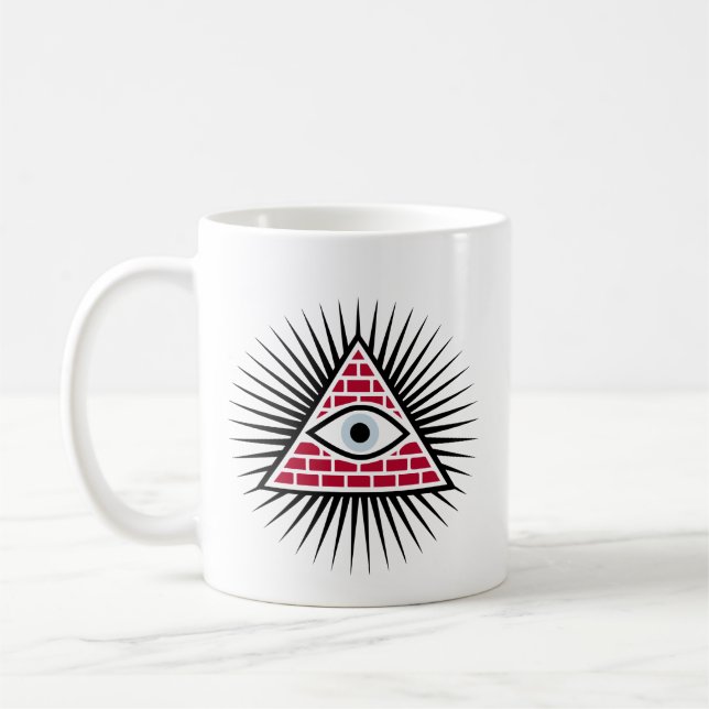 Freemasonauge Kaffeetasse (Links)