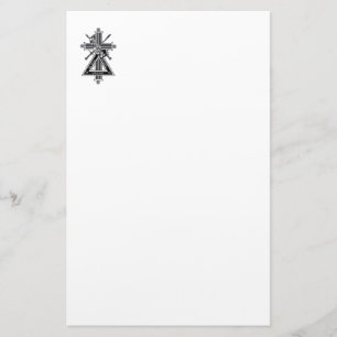 Freemasonenkreuz Briefpapier