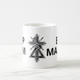 Freemasonenkreuz Kaffeetasse