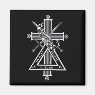 Freemasonenkreuz Magnet