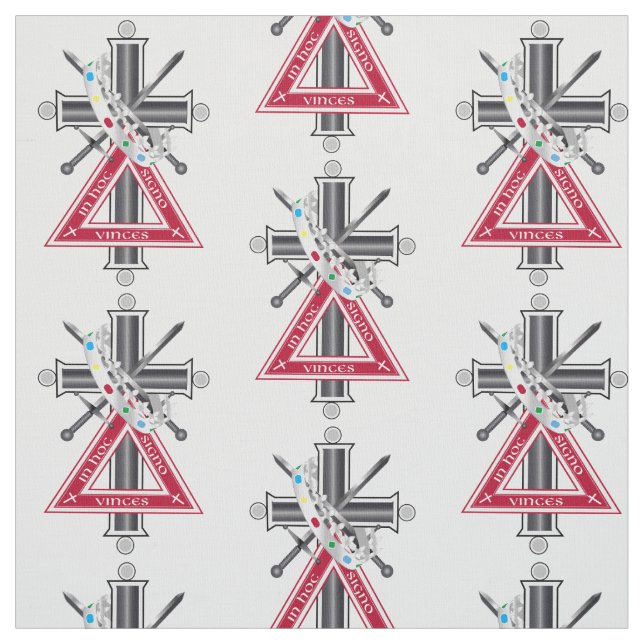 Freemasonenkreuz Stoff (Muster)