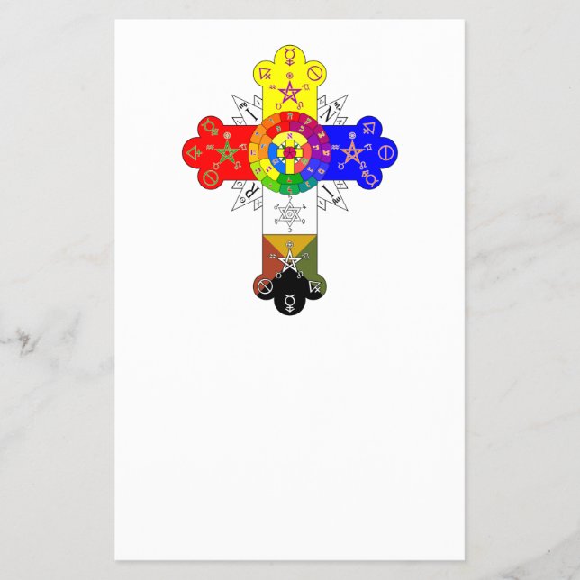 Freemasonic Rosy Cross Flyer (Vorne)