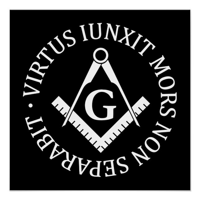 Freemasonry sign poster (Vorderseite)