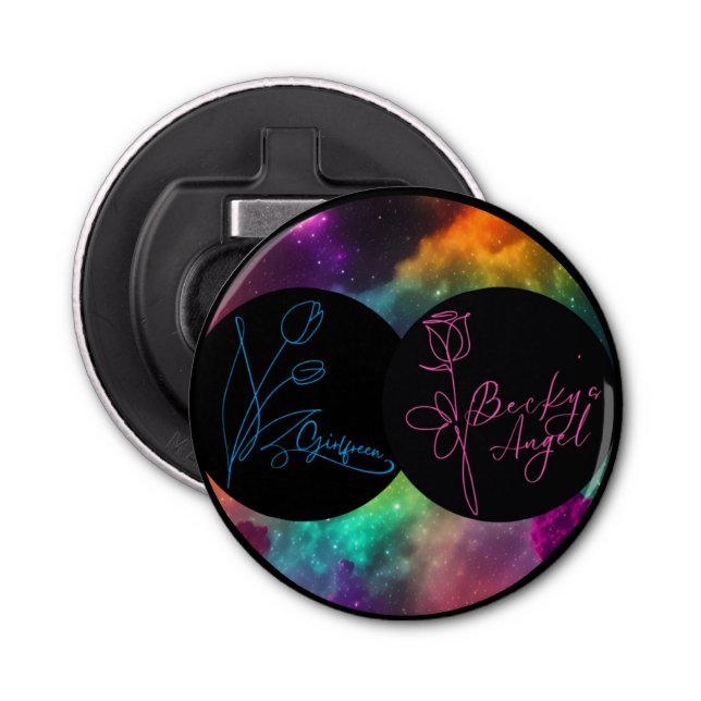 Freenbecky - Abzeichen Flaschenöffner (Vorderseite)