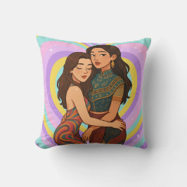 Freenbecky Thai GL Ship Couple Freen & Becky  Kissen