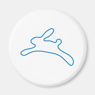 Freenet-Häschen-Logo Magnet
