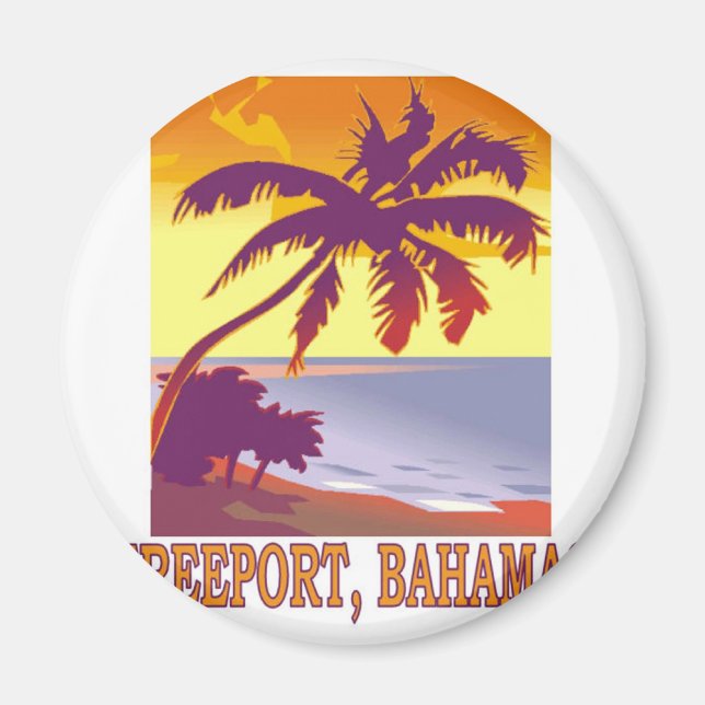 Freeport, Bahamas Magnet (Vorne)