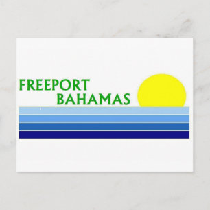 Freeport, Bahamas Postkarte