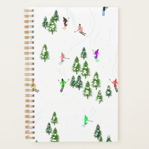 Freeride Skieurs alpins Ski illustration Ski