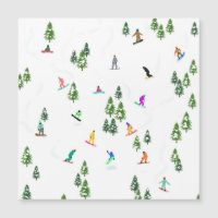 Freeride Snowboarder Snowboarden Illustration