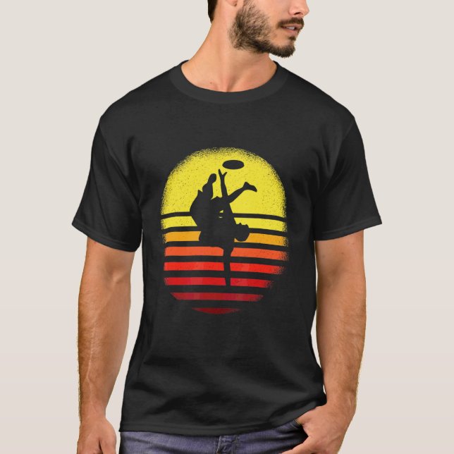 Freestyle Frisbee Ultimate Frisbee T-Shirt (Vorderseite)