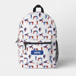 Freestyle Greco Roman Wrestling Pattern Bedruckter Rucksack