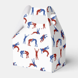 Freestyle Greco Roman Wrestling Pattern Geschenkschachtel