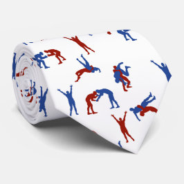 Freestyle Greco Roman Wrestling Pattern Krawatte