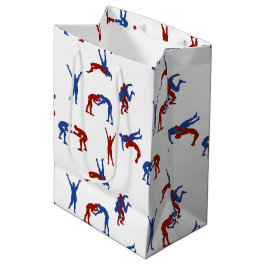 Freestyle Greco Roman Wrestling Pattern Mittlere Geschenktüte