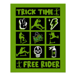 Freestyle-Roller Poster