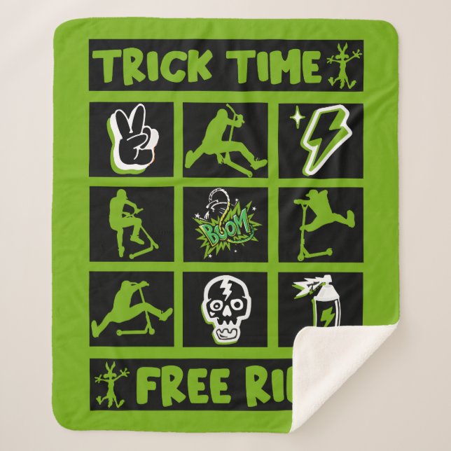 Freestyle-Roller Sherpadecke (Vorderseite)