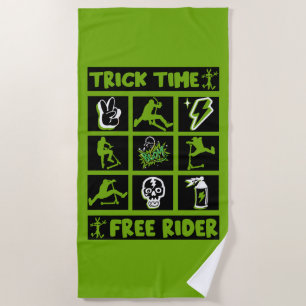 Freestyle-Roller Strandtuch