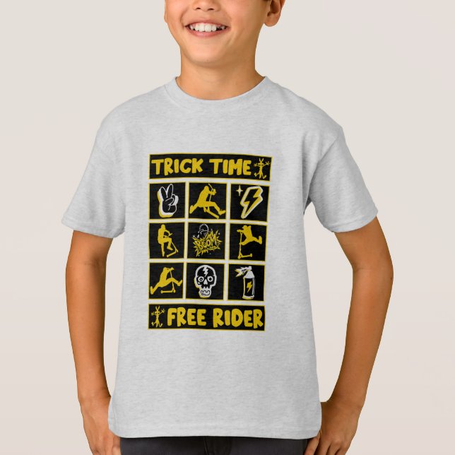 Freestyle-Roller T-Shirt (Vorderseite)