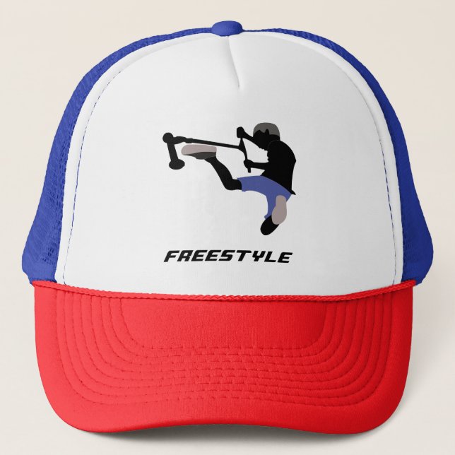 Freestyle Scooter Liffestyle Truckerkappe (Vorderseite)