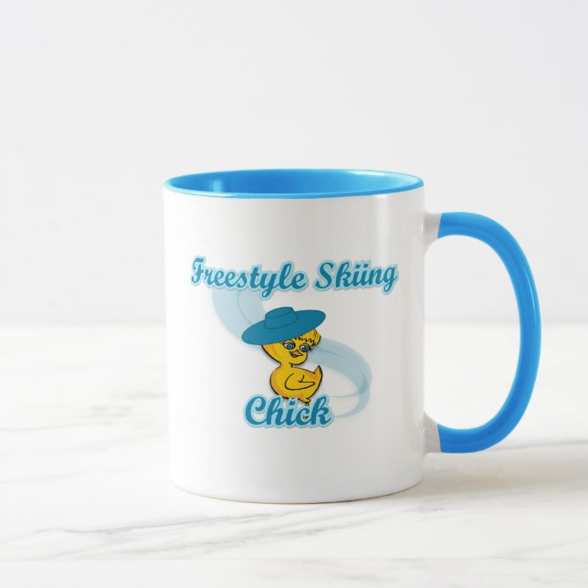 Freestyle Ski Chick #3 Tasse (Rechts)